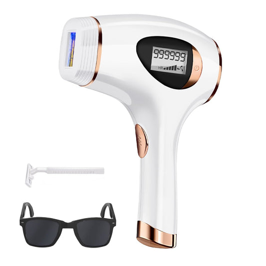 Laser Hair Removal for Women - IPL Hair Removal Device With Ice Cooling Technology, Painless Permanent Hair Remover for Reduction in Hair Growth Body & Face