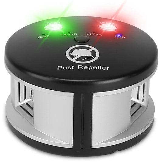 360° Ultrasonic Pest Repeller Electronic Plug-in Pest Control Mouse Chaser Blocker Repellent Deterrent